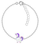 Aww So Cute 925 Sterling Silver Hypoallergenic Unicorn Bracelet for Babies, Kids & Girls | Birthday Gift | Comes in a Gift Box | 925 Stamped with Certificate of Authenticity | Bracelet0010