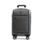 Travelpro Platinum Elite Hardside Expandable Spinner Wheel Luggage TSA Lock Hard Shell Polycarbonate Suitcase, Vintage Grey, Carry on 21-Inch