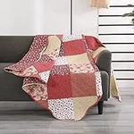 Qucover Quilt Throw Blanket 59x79 I