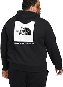 The North Face Men's Box NSE Pullover Hoodie, TNF Black/TNF White, Medium