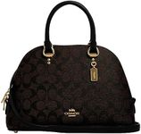 COACH Katy Satchel, Brown Black