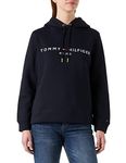 Tommy Hilfiger Women Heritage Hoodie, Blue (Desert Sky), L