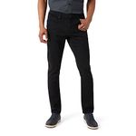 DKNY Jeans for Men - Premium Soft Slim Fit Mens Stretch Jeans, Black Rinse, 33W x 29L