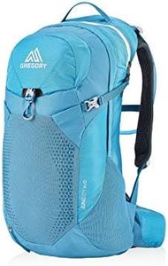 Gregory Juno 24L H2O Women's Day Hiking/Backpacking Hydration Backpack with Included Reservoir, Breathable Backpanel and Shoulder Harness, One Size Fits All, Laguna Blue