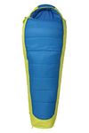 Mountain Warehouse Microlite 1400 Sleeping Bag Blue Right Handed Zip - Long Length (215cm)