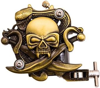 Ava Line Art Skull Tattoo Machine (Copper)