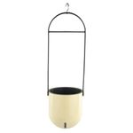 Hug A Plant | Sphere Selfwatering Hanging Flower Pot/Indoor Outdoor Plant Pot | Hanging Planter (Home & Garden) (16CM|6INCH) (Ivory)