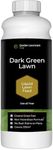 Dark Green Liquid Lawn Feed - High Nitrogen Lawn Fertiliser for Greener Grass - Non Hazardous Formula - 330m² 1 Litre