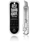 VViViD Best Damn Knife - Utility Blade - Guiding Tip, Stainless Steel Utility Blade and Multi-Function