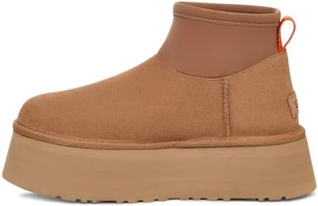 UGG Women's Classic Mini Dipper Fashion Boot, Chestnut, 8