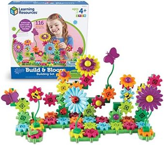 Learning Resources Gears Build & Bloom Building Set