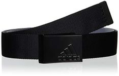 adidas Golf Unisex Reversible Web Belt - Black - One Size