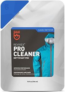 GEAR AID Revivex Pro High-Tech Fabric Cleaner, 10 fl oz - Restores Water Repellency and Breathability - Safe for Use with Gore-TEX Jackets, Sleeping Bags and Tents, Clear, 36299