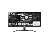 LG UltraWide 29WP500-B 29 Inch Full HD 5ms 75Hz Monitor with IPS Display and AMD FreeSync, Black