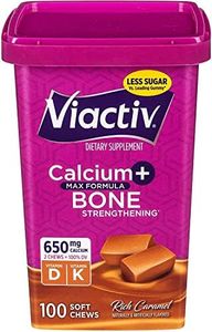 Viactiv Calcium Plus D Caramel - 100 Soft Chews