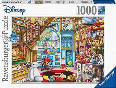 Ravensburger - Puzzle Disney Il Negozio di Giocattoli per Adulti e Ragazzi, 1000 Pezzi, Idea Regalo per Lei o Lui, 70x50 cm