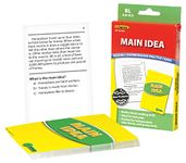 Edupress Reading Comprehension Practice Cards, Main Idea, Green Level (EP63401)