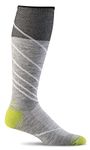 Sockwell Men's Pulse Firm Graduated Compression Socks, Grey, Medium/Large