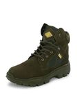 Eego Italy Men's Genuine Leather Troop Aerolite 7.0 Military & Tactical Boot (Green) with Steel Toe Insert - Troop_Green_11