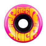 OJ Wheels Unisex Oj Soft Mini Super Juice 78a Skateboard Wheels, Pink, 55 mm UK