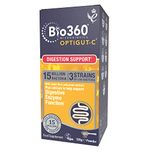 Natures Aid Bio360 OptiGUT-C (15 Billion Bacteria), from Natures Aid, Digestion Support, 120 g Powder