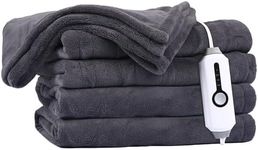 Heated Blanket 62x84'' Twin Size wi