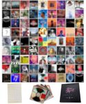 unique america 150 Pcs | Posters Wall Collage Kit, Album Cover Posters, Posters for Room, Music Posters, Band Posters, Rapper Posters, Wall Posters, Rap Posters, Posters for Bedroom 6x6 Inch Total 80