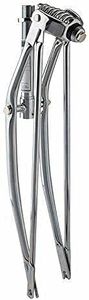 1 inch Threaded Springer Fork for 26 Inch Wheel Cruiser Bike Low Rider Bicycle Chrome