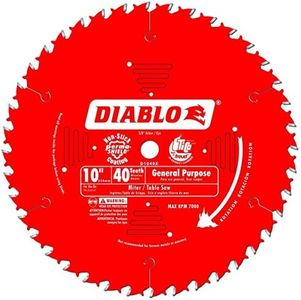 Freud D1040X Diablo 10-inch 40T ATB General Purpose Miter Saw Blade