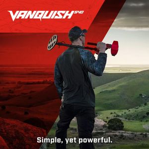 Minelab Vanquish 540 Metal Detector – Lightweight, High Precision