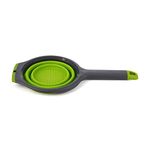 Starfrit Collapsible Hand Strainer - 1.5 Qt - Space Saver, Compact Storage - Efficient Draining - Extendable Handle - Dishwasher Safe