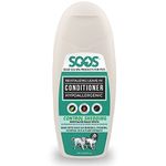 Soos Pet Conditioner Natural Dead Sea Hypo-allergenic Revitalizing Leave-in Deeply Absorbing with Vitamins Natural Elements for Dogs and Cats - 1x Pet Conditioner (250ml / 8.45 oz)