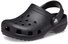 Crocs Unisex Kids Classic Clog K Clogs, Black, 13 UK Child