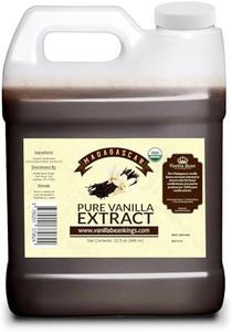 Organic Vanilla Extract - Made with Madagascar Vanilla Beans - 32 oz – For Baking, Desserts, Home Cooking and Chefs