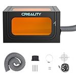 Creality Laser Engraver Enclosure Pro, Laser Engraving Machine Protective Cover with Exhaust Fan and Pipe 700*720*400mm, Fireproof Smokeproof Reduce Noise Eye-protection,for Creality&Most Laser Cutter