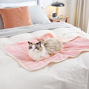 Bedsure Pet Throw Blanket Flannel blanket