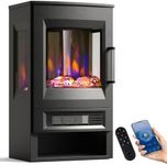 INMOZATA Electric Fire Stove 3D Gla