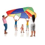 Sahni Sports Play Parachute Multicolor (24 Feet)