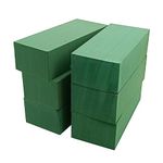 Worown 6 Pack (9 x 4 x 3 Inch) Floral Foam Blocks, Green Foam for Flower Arrangements, Flower Foam Blocks for Wedding, Showroom and Garden Decorations