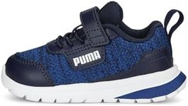 PUMA Unisex Baby Evolve Street Ac+ Inf Trainers, Puma Navy PUMA White Clyde Royal, 4.5 US