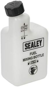 Sealey JMIX01 2 Stroke Petrol/Fuel Mixing Bottle, 1L, White