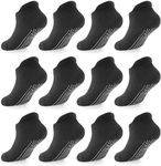 LA ACTIVE Non Slip Grip Ankle Boys and Girls Socks with Non Skid for Babies Toddlers and Kids Back to School 0-10 Years