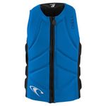 O'Neill Wetsuits Men's Slasher Comp Life Vest, Ocean/Black, Small