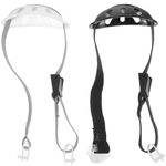 Happyyami 2pcs Helmet Chin Strap Replacement Chin Strap Lift Hard Hats Safety Helmet Chin Strap with Protective Support Construction Hat Chin Helmet Chain Strap Has Universal Plastic Lanyard