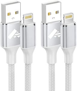 Aioneus iPhone Charger Cable 3M 2pack, Long iPhone Charging Cable MFi Certified USB A to Lightning Cable iPhone Cord Fast Charging Compatible with iPhone 14 13 12 11 Pro Max Mini XS XR X 8 Plus iPad