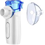 FEXMY Portable Nebulizer & Humidifier for Baby & Adults | Compact, Silent, Self-Cleaning Machine with Long Battery Life | Effective for Asthma, Cough, Sinus & Allergy Relief at Home or Travel (1) (1)