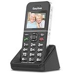 Easyfone T100 4G Unlocked Big Button Mobile Phone for Seniors, 2.0-Inch HD Display Easy-to-Use Clear Sound Cell Phone for Elderly with SOS Button, 1500mAh Battery and Charging Dock