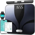 Posture Scale for Body Weight and Fat, Digital Bathroom Scale BMI Weighing Bluetooth Body Fat Scale, 8 Electrode Smart Body Fat Scale, Full Body Composition Analyzer with Voice Prompt