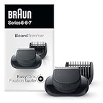 Braun EasyClick Beard Trimmer Attachment for Series 5, 6 and 7 Electric Razors, Compatible with Electric Shavers 5018s, 5020s, 6075cc, 7071cc, 7075cc, 7085cc, 7020s, 5050cs, 6020s, 6072cc, 7027cs