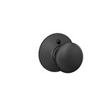 Schlage F170PLY622 Plymouth Dummy Knob, Matte Black